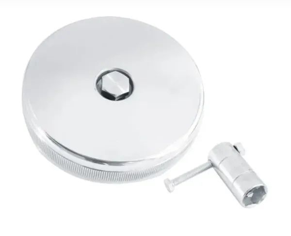 Tampa de Tanque Inox Antivazamento Scania S4