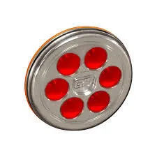 Lanterna Led Traseira Rodofort Bau Bebida Carroceria Bebida [Vermelho, Amarela e Crystal]