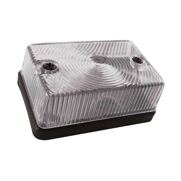 Lanterna Lateral Seta Retangular Branca Modelo Antigo