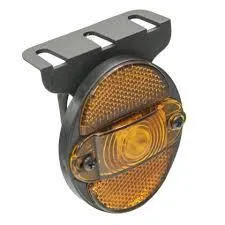 Lanterna LED Lateral com Suporte Carretas Carroceria Bebida