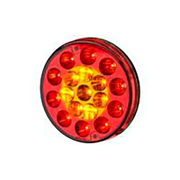 Lanterna LED Traseira Amarela Vermelha Carreta Randon