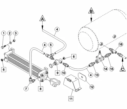 Pistão Recolhimento Patola Reboque Cana Picada