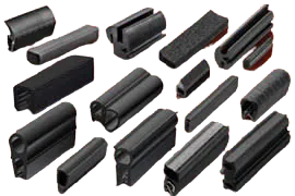 Perfil Vedação de Borracha Automotiva e Industrial